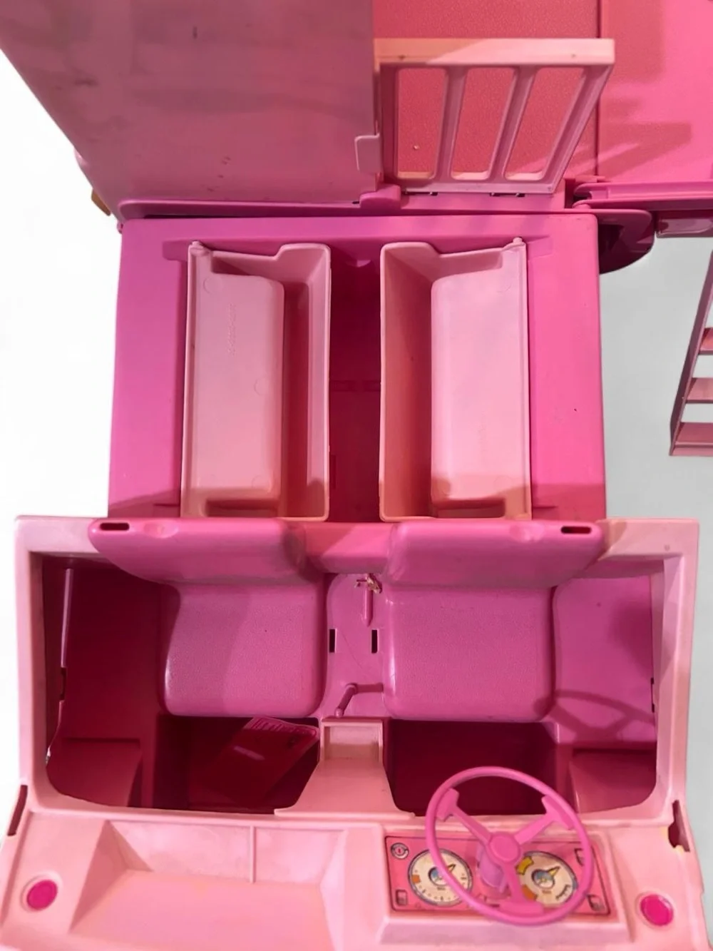 Vtg. 1988 Barbie Magical Motor Home RV Camper Mattel Incomplete For Parts READ